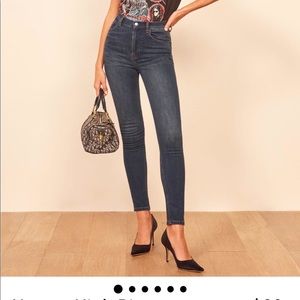 Reformation Harper High Rise Skinny Jeans